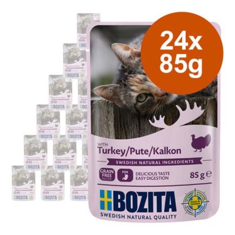 Bozita Chunks in Sauce Pouches Saver Packs 24 x 85g