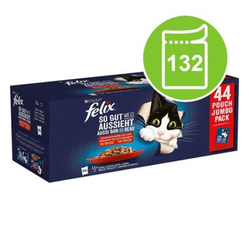 Felix As Good As It Looks Mega Pack 132 x 85g