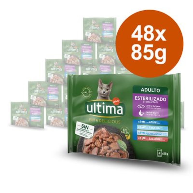 Ultima Cat Sterilised 48 x 85g
