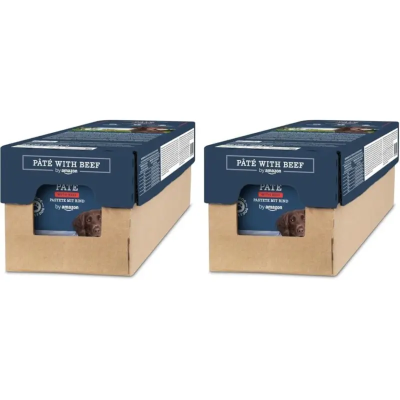 By Amazon Dog Food, Pat With Beef,, Pack Of 20 300G