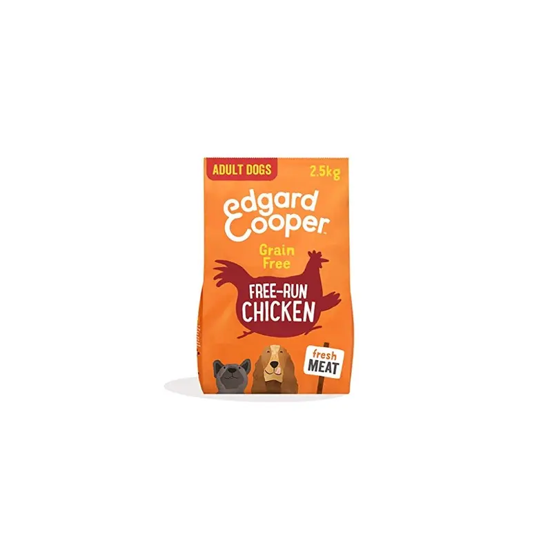 Edgard Cooper Grain Free Dry Dog Food, Chicken, Gluten-Free 2.5Kg