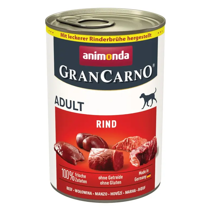 Animonda Grancarno Original Adult 6 X 400G - Pure Beef