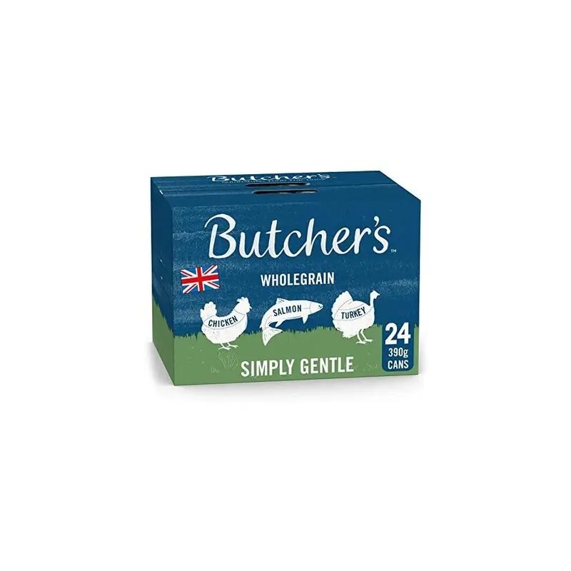Butchers Simply Gentle Dog Food Tins 24X390g