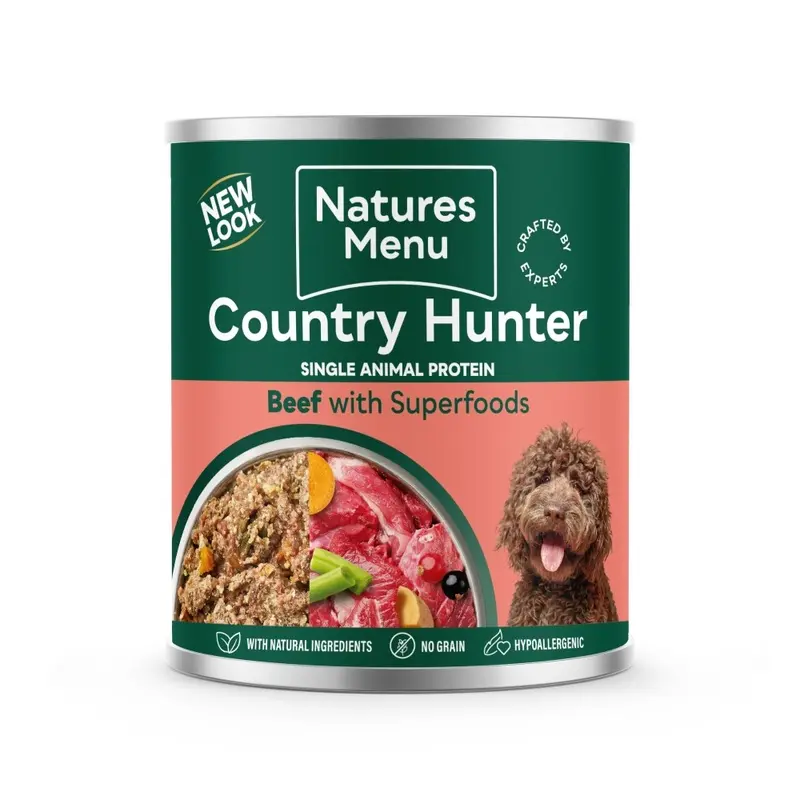 Natures Menu Country Hunter Superfood Selection - 8 X 600G