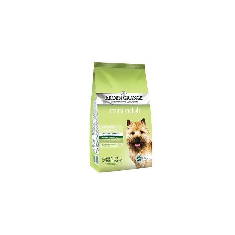 New Arden Grange Adult Mini Dry Dog Food Lamb & Rice, 2 Kg Mlr7317 2Kg