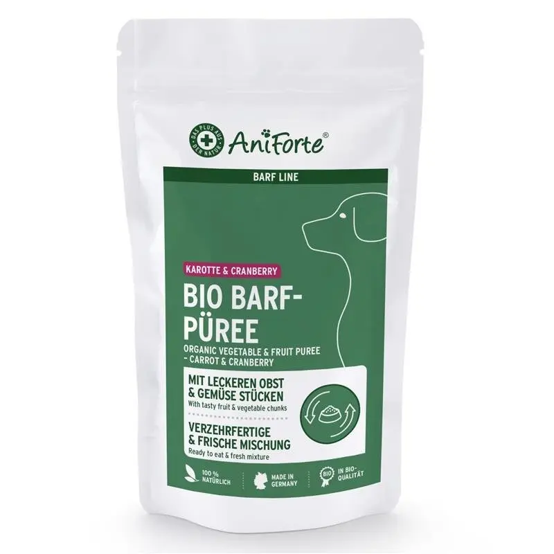 Aniforte Uk Aniforte Organic Puree Carrot & Cranberry 150G
