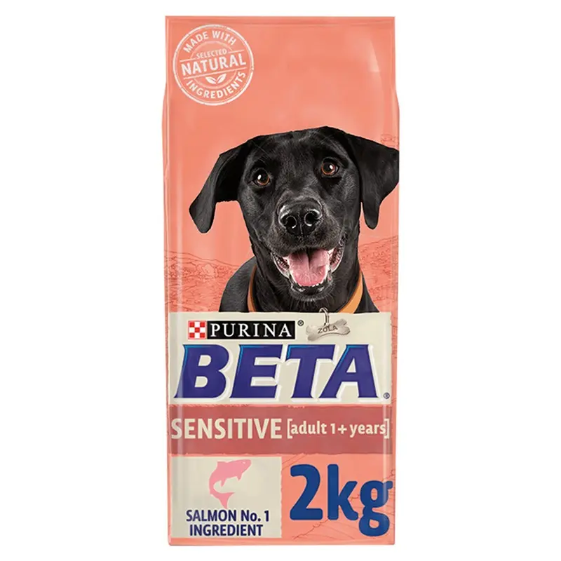 Beta Sensitive Adult Dry Dog Food Salmon 2Kg