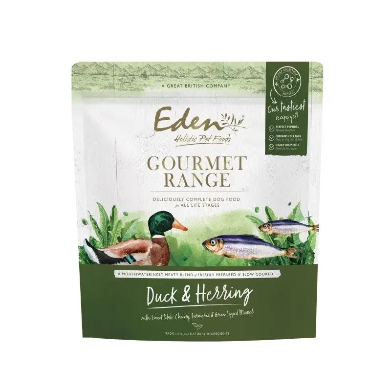 Eden Pet Foods Eden Gourmet Range Duck And Herring Dog Food - Green 2Kg
