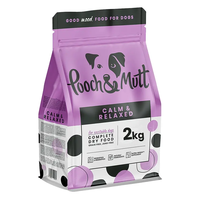 Pooch And Mutt Calm And Relaxed Complete Dry Dog Food Turkey 2Kg