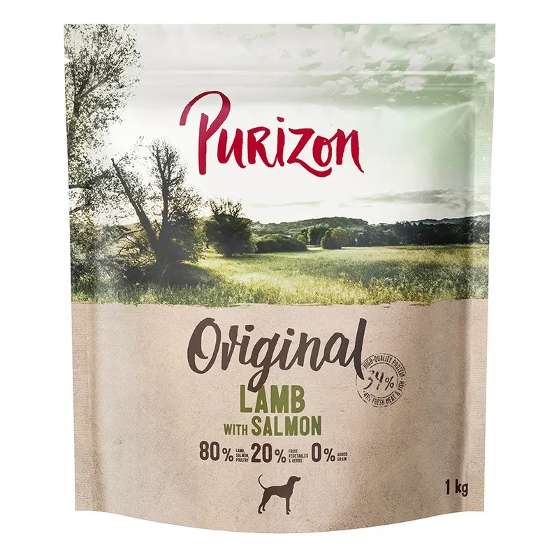 Purizon Original Lamb With Salmon Adult  Grain-Free - 1Kg