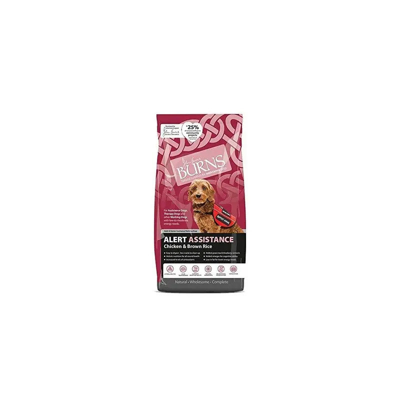 Burns Brown Dog Alert Chicken & Rice 2Kg