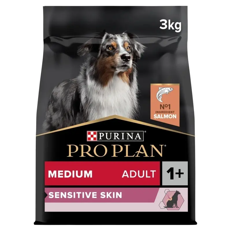 Pro Plan Sensitive Skin Dry Dog Food - 3Kg Salmon Medium