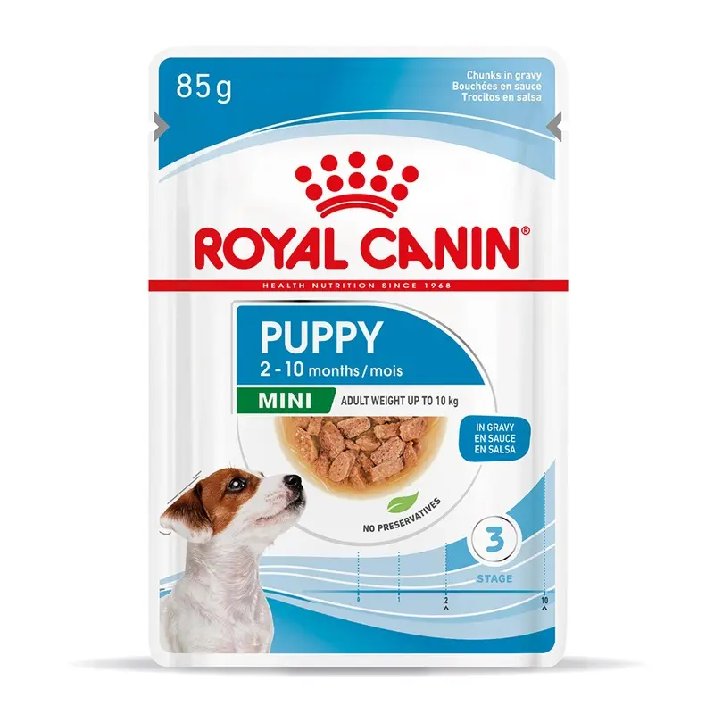 Royal Canin Size Royal Canin Mini Puppy In Gravy - 12 X 85G