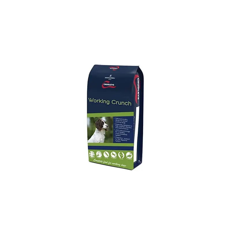 Chudleys Working Crunch Complete Dry Dog Food With Joint Care Package, 15 Kg 15Kg