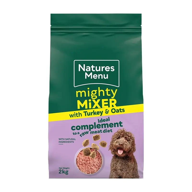 Natures Menu Mighty Mixer Biscuit with Turkey & Oats (1 x 2kg)
