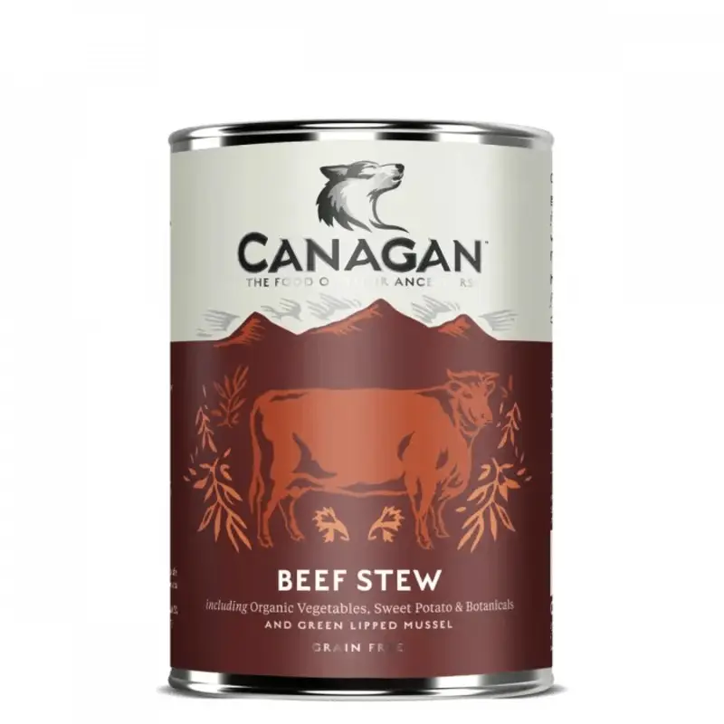 Canagan Grain/Green Dog Can Beef Stew | : 6*400G Size 10