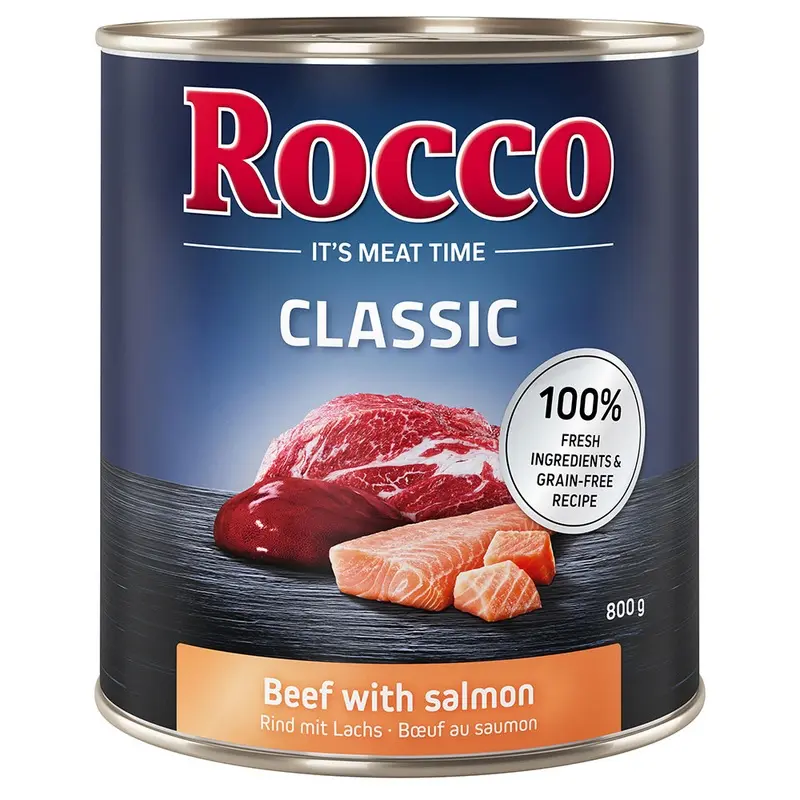 Rocco Classic 6 X 800G - Beef With Salmon