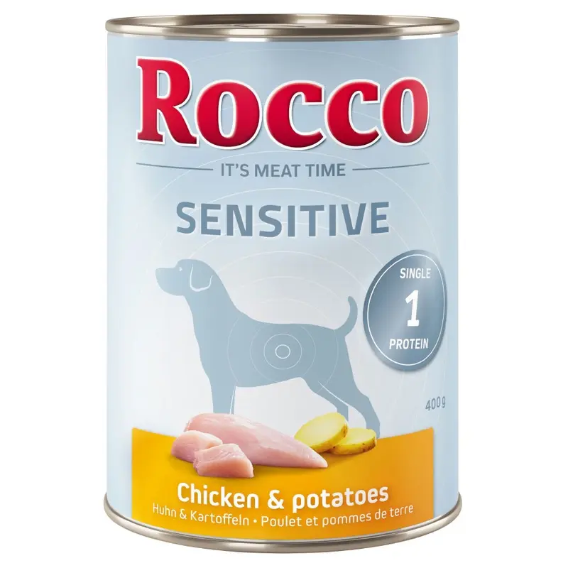 Rocco Sensitive 6 X 400G - Chicken & Potatoes