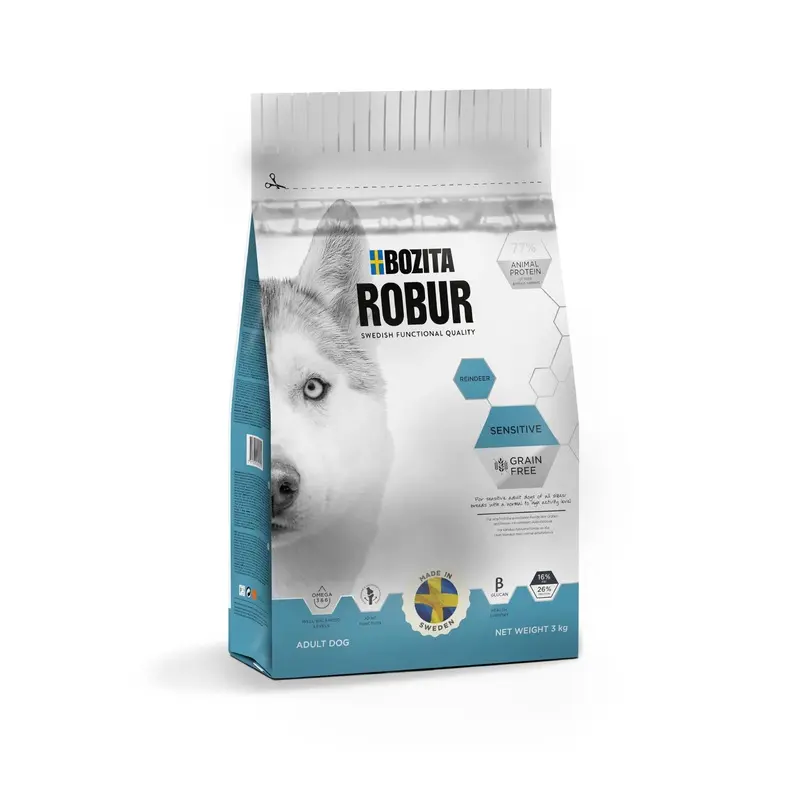 Bozita Sensitive Grain Free Reindeer Dog Food Pack of 1 x 3 kg