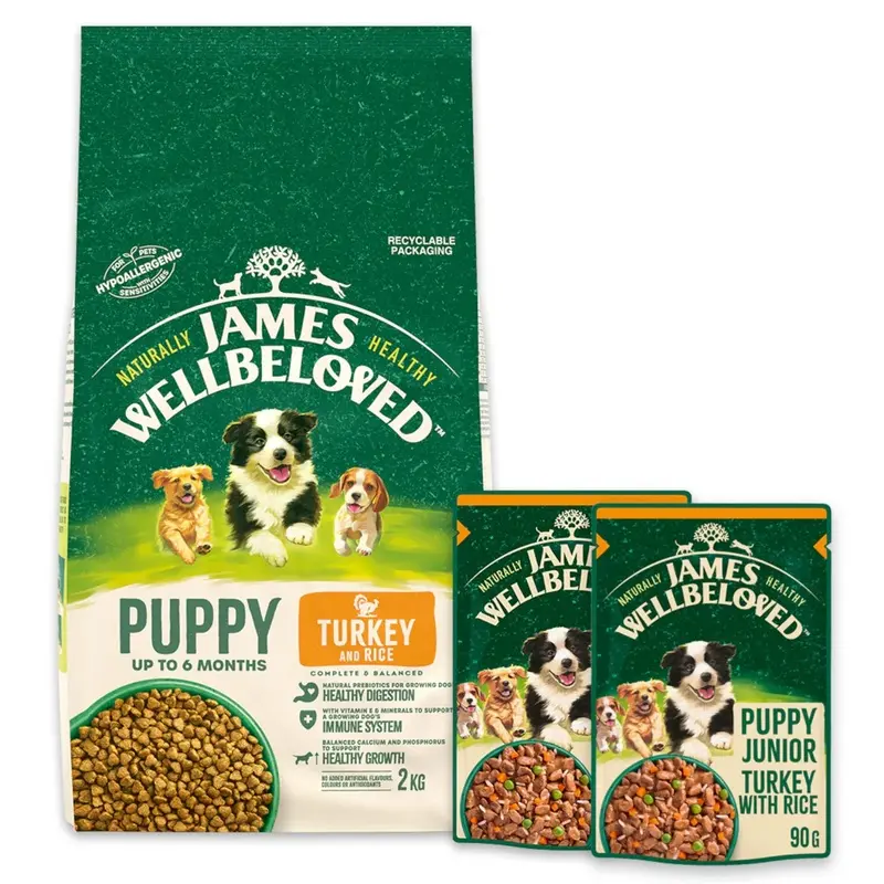 James Wellbeloved Puppy Pack - Puppy Pack Box Size 1