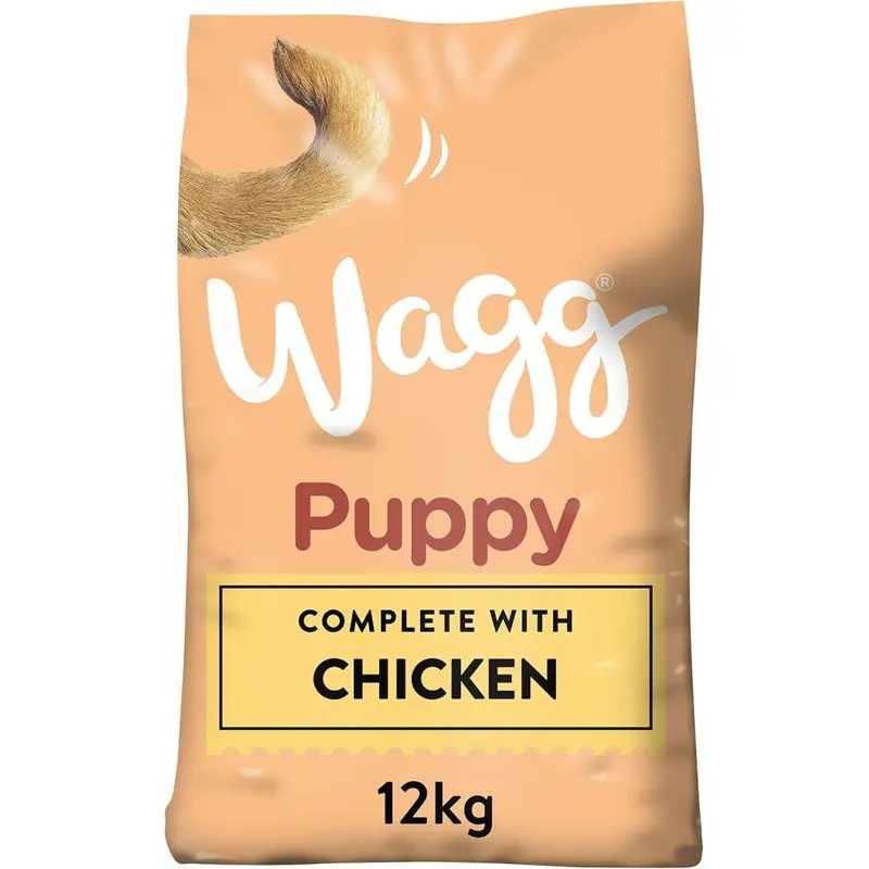 New Wagg Complete Turkey & Rice - For Growing Puppies Puppy Dry Dog Food 12Kg