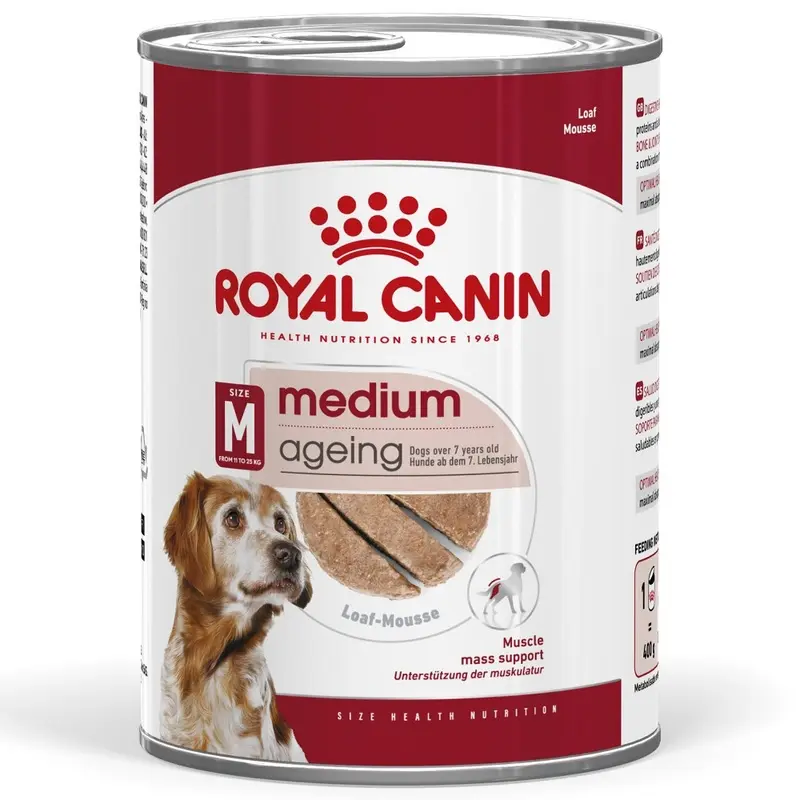 Royal Canin Size Royal Canin Medium Ageing In Loaf - 12 X 410G