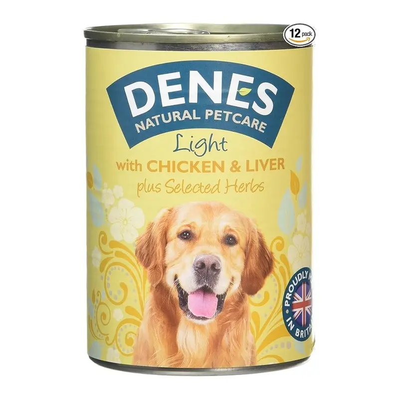 Denes Light Complete Adult Wet Dog Food Chicken, X 400 G Size 12