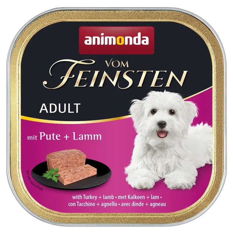 Animonda Vom Feinsten Adult Grain-Free 6 X 150G - Turkey & Lamb