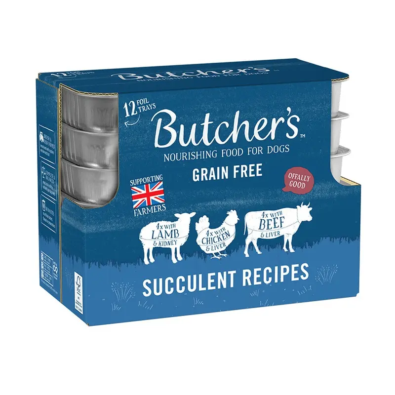 Butchers Choice Succulent Meat Variety X 150G (Pack Of 4) Size 12