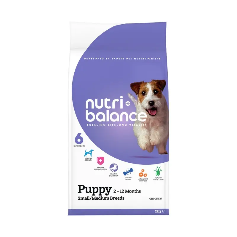 Nutribalance Small & Medium Breed Puppy Dry Dog Food Chicken