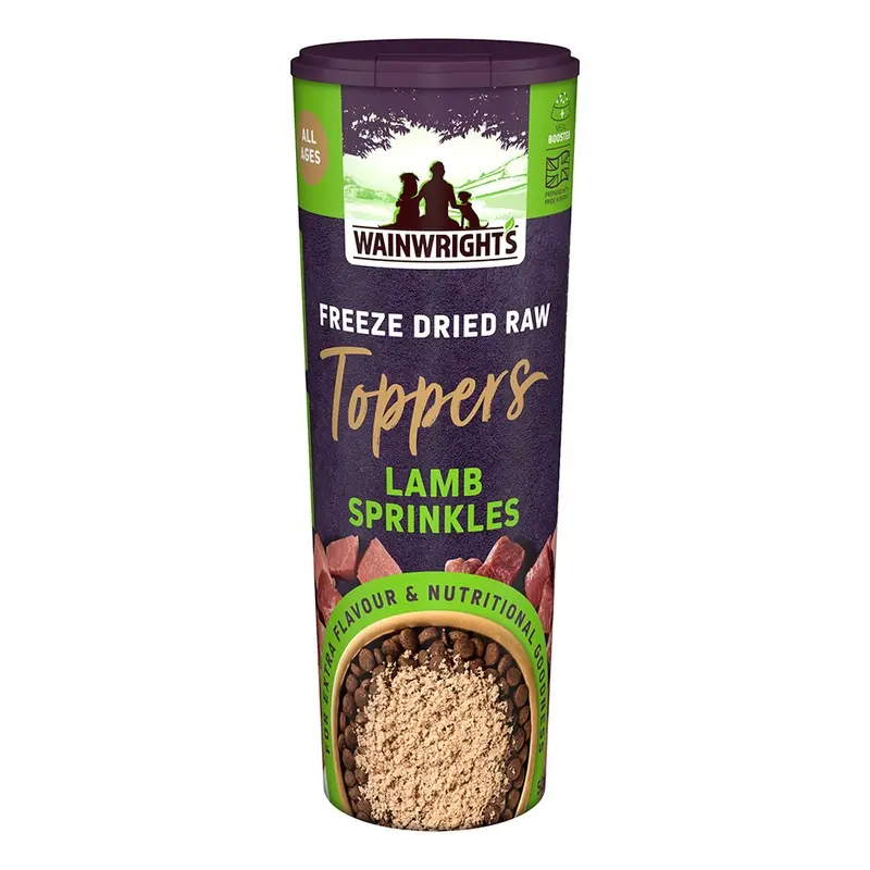 Wainwrights Freeze Dried Raw Dog Food Toppers Sprinkles Lamb 50G