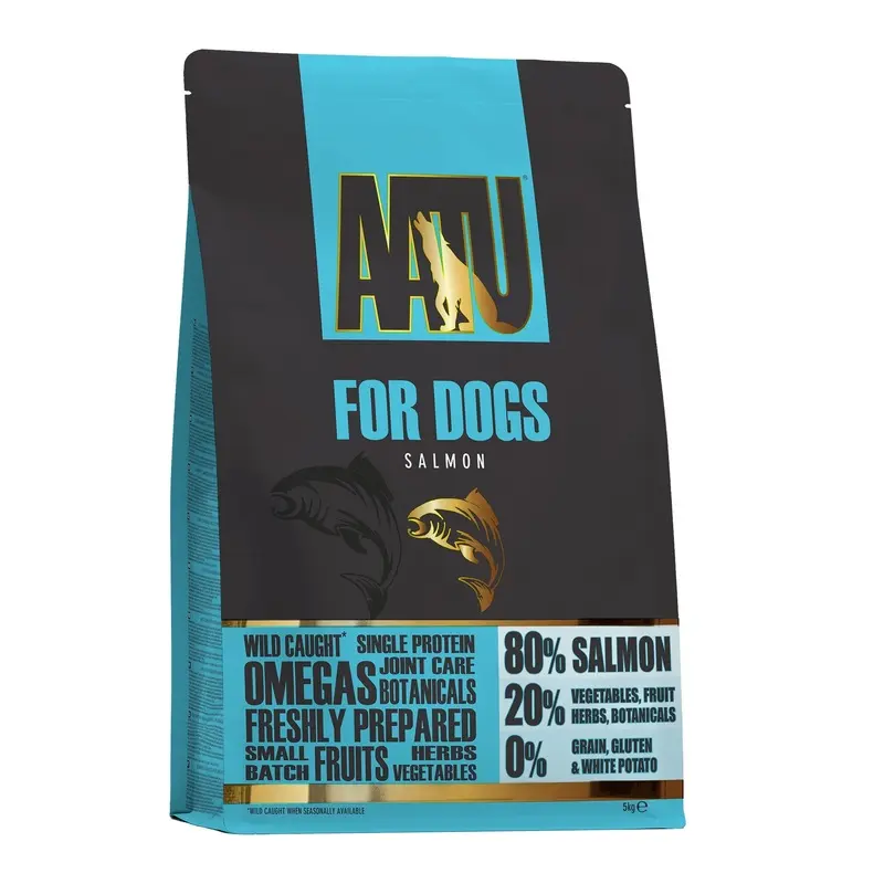 Aatu 80/20 Dry Dog Food - Salmon 5Kg