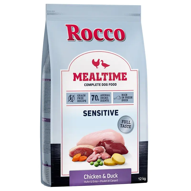 Rocco Mealtime Sensitive - Chicken & Duck - 12Kg