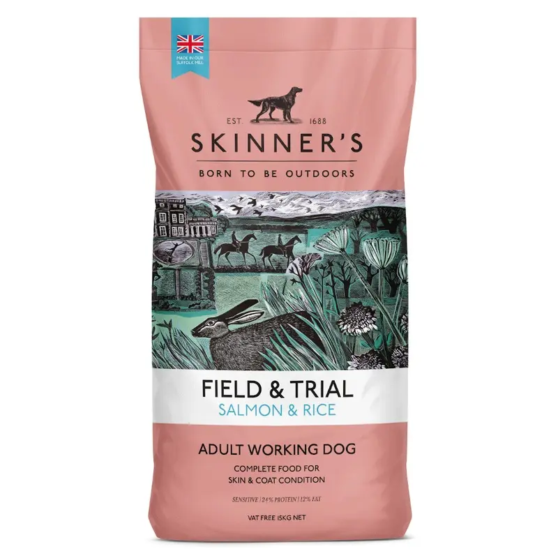 Skinners Skinners Field & Trial Adult Salmon & Rice Dry Dog Food - 15Kg