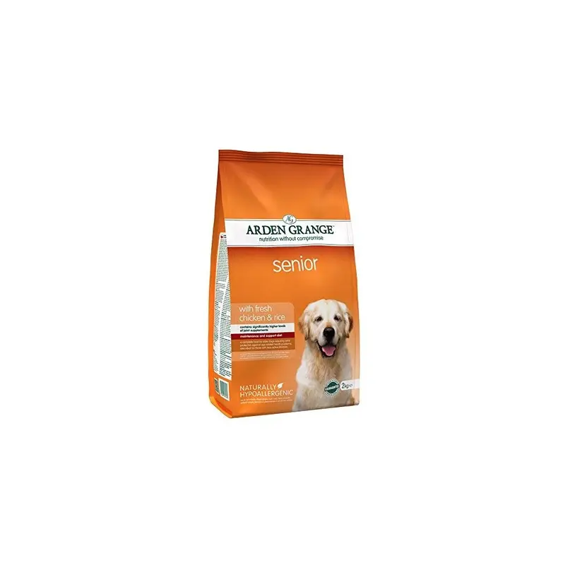 Arden Grange Adult Senior Dry Dog Food, Chicken, 2 Kg 2Kg