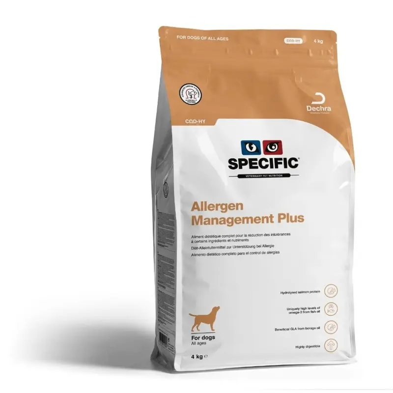 New Dechra Specific Canine Cod-Hy (4Kg) Food Allergy Management Plus 4Kg