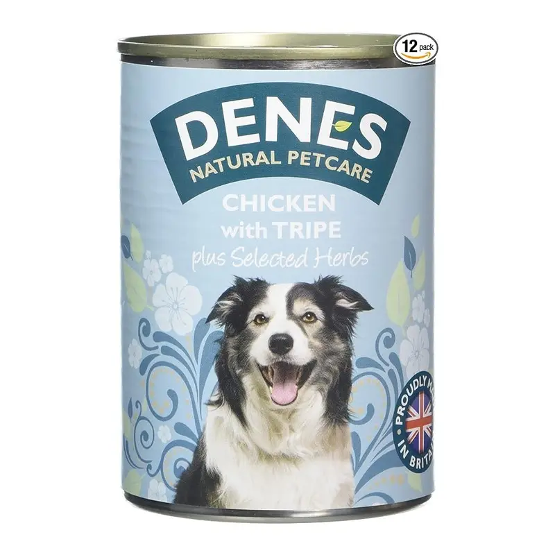Denes Complete Adult Wet Dog Food Chicken And Tripe, X 400 G Size 12