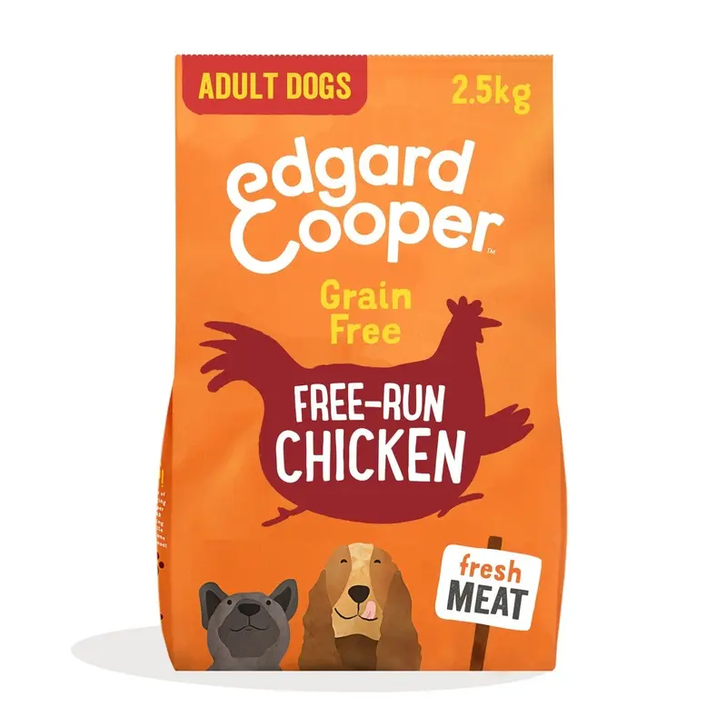 Edgard And Cooper Fresh Chicken Adult Dog Dry Food - Grain 2.5Kg