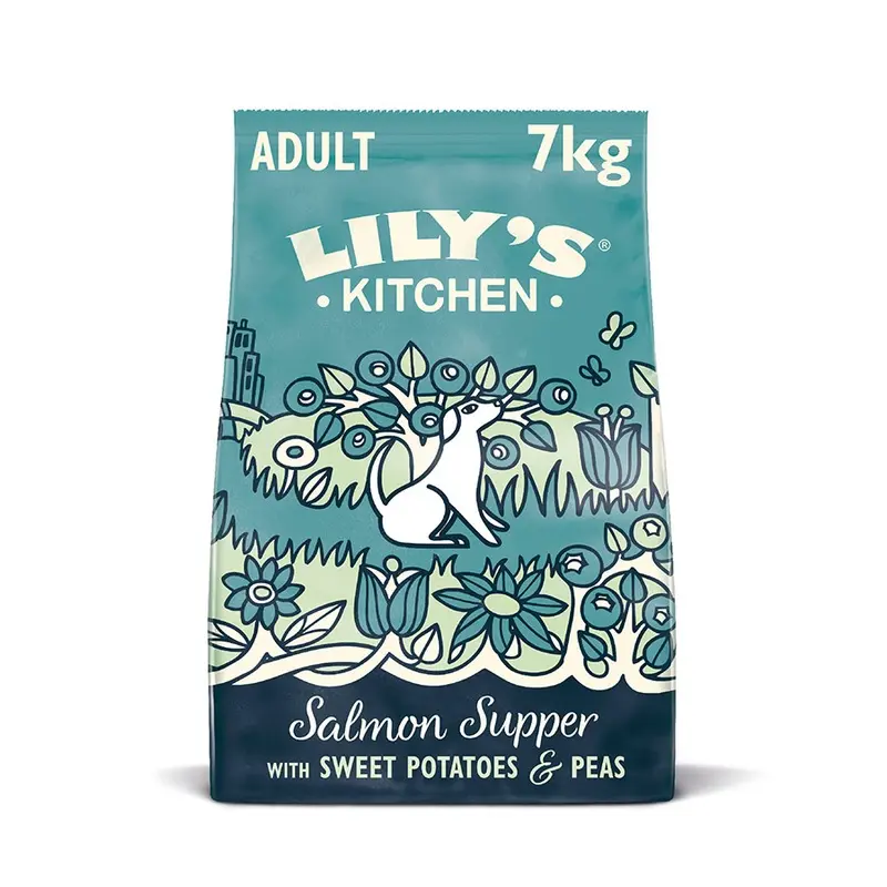 Lilys Kitchen Salmon Supper Dry Adult Dog Food 7Kg