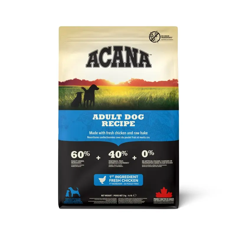 Acana Adult Dry Dog Food With Chicken Turkey & Fish 2Kg