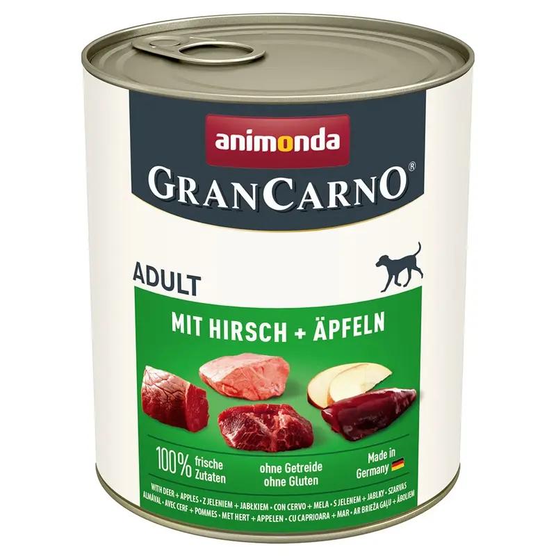 Animonda Grancarno Original Adult 6 X 800G - Venison & Apple