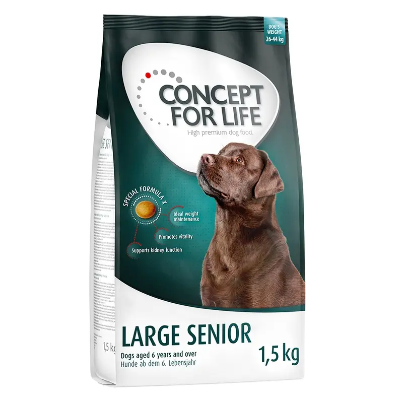 Concept For Life 1.5Kg Dry Dog Food - Special Price! * - Large Senior (1.5Kg)