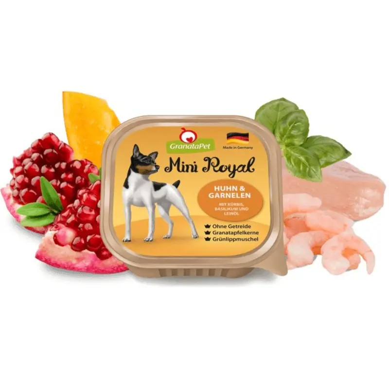 Granatapet Green Dog Mini Royal Chicken & Prawns | : 150G