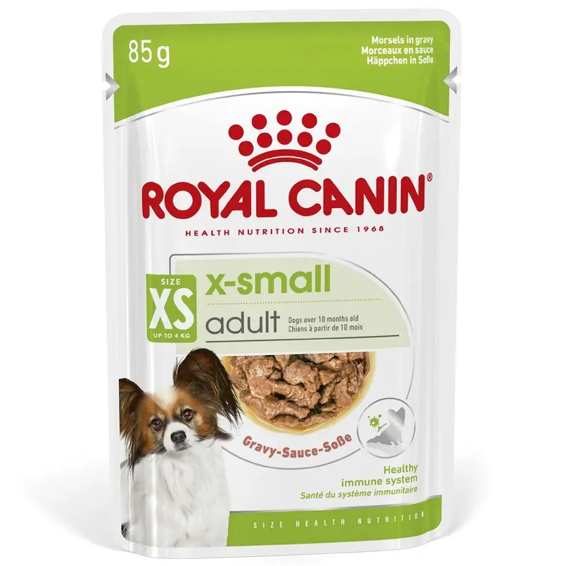 Royal Canin Size Royal Canin X-Small Adult In Gravy - 12 X 85G