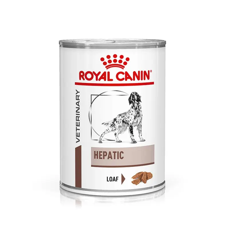 Royal Canin Veterinary Hepatic Wet Dog Food In Loaf 12 X 420G