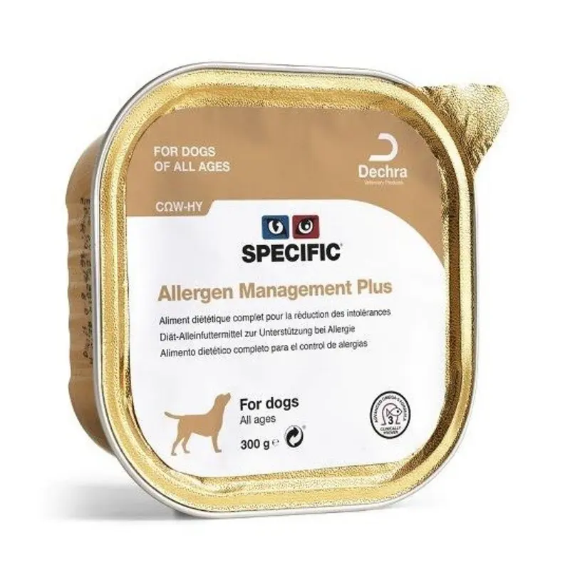 Specific (Dechra) Cow-Hy Food Allergen Management Plus Dog Food - X 300G Size 6