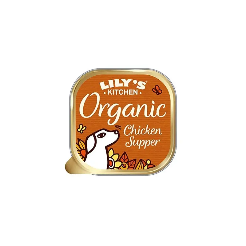 New Lilys Kitchen Adult Chicken Supper Organic Wet Dog Food (11 X 150 G) Size 11