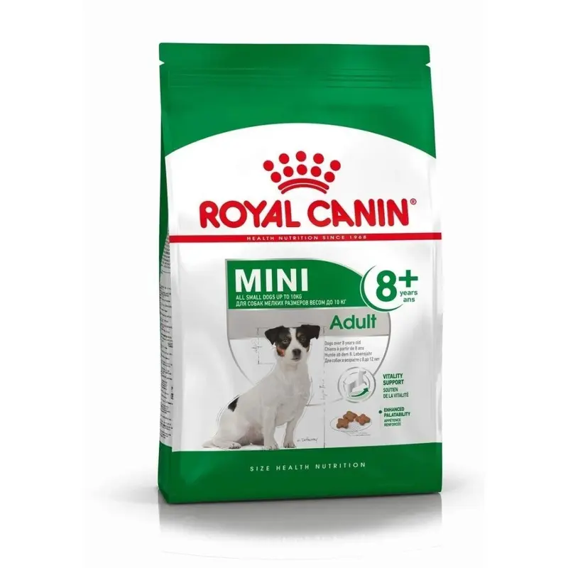 New Royal Canin Dog Food Mini Adult 8+ 02Rcmm+88 8Kg