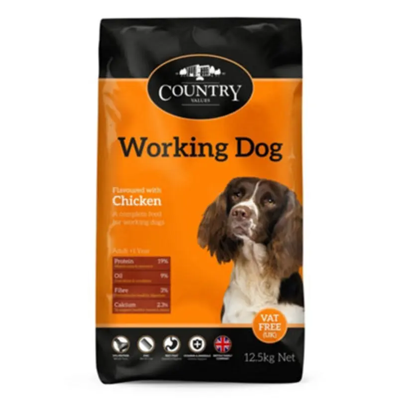 B&Q Country Value Dry Chicken Dog Food 12.5Kg