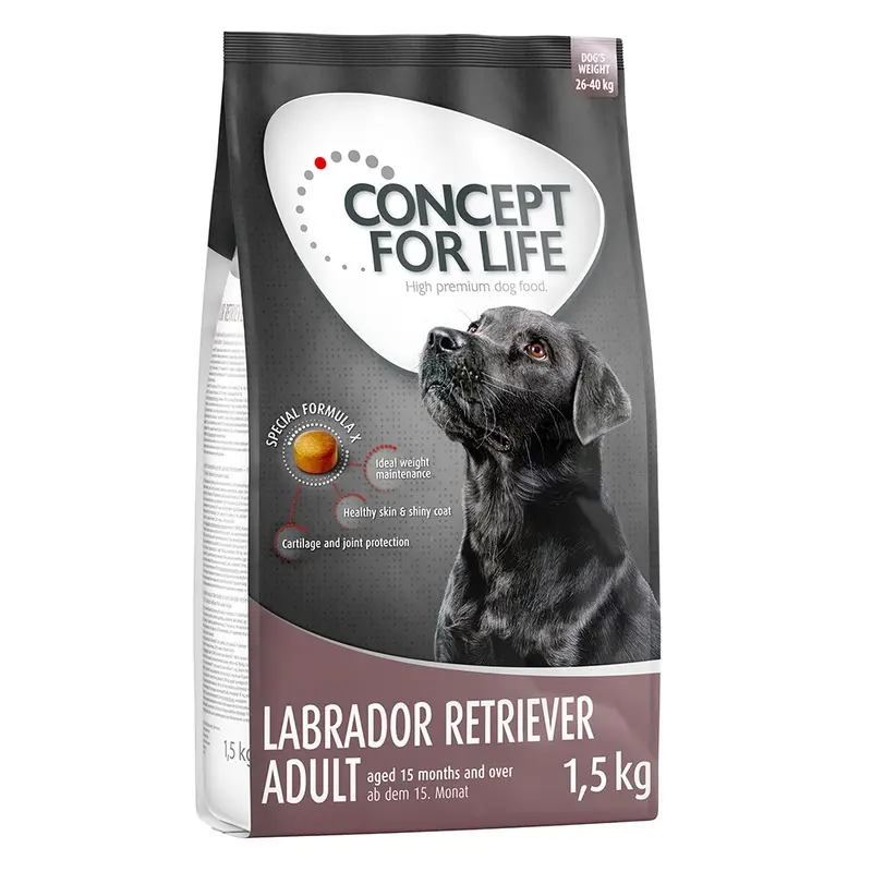 Concept For Life 1.5Kg Dry Dog Food - Special Price! * - Labrador Retriever Adult (1.5Kg)